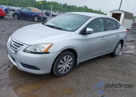 2014 Nissan Sentra S from USA, damaged, VIN 3N1AB7AP6EY273379